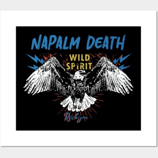 napalm death wild spirit Posters and Art